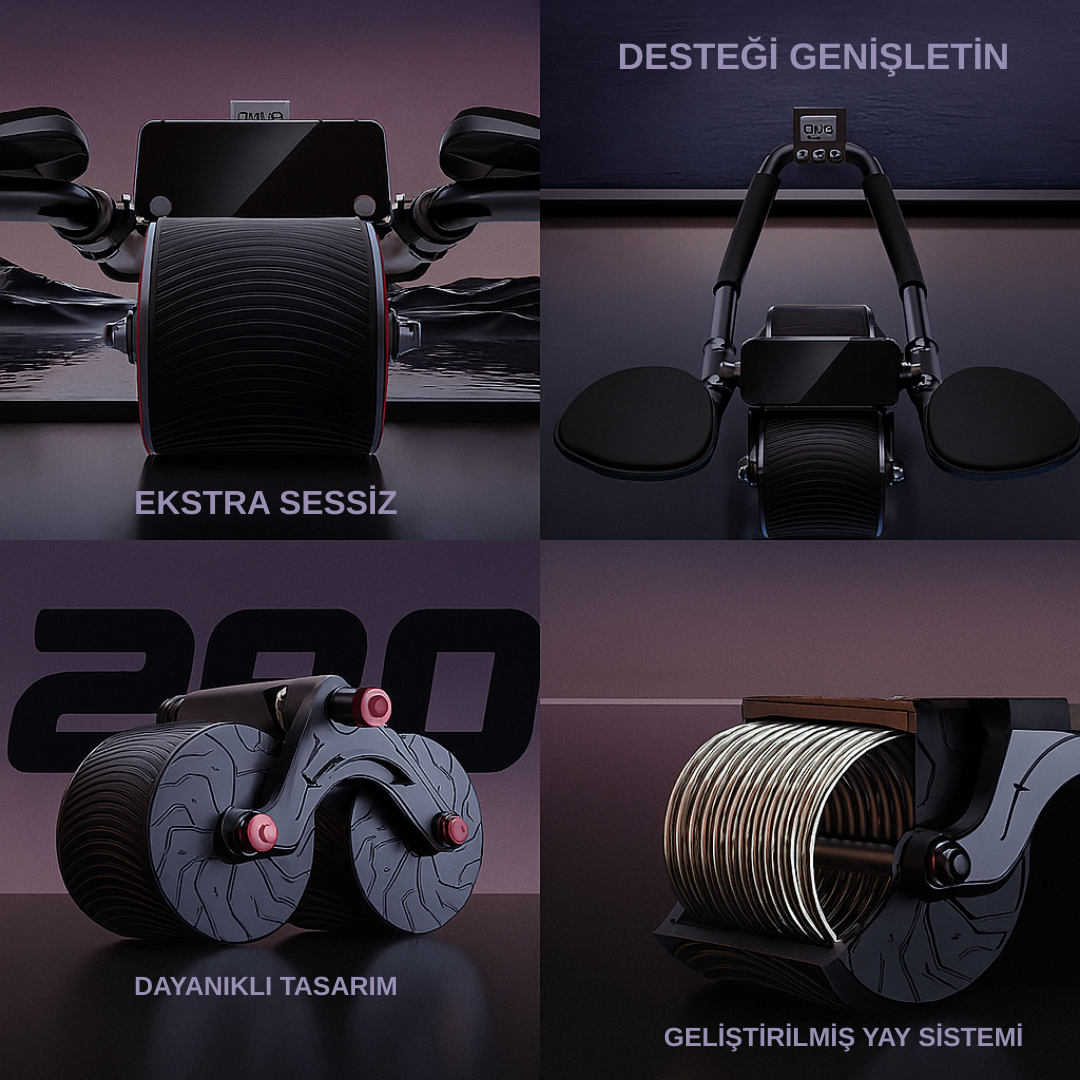 SEFLERA ABS ROLLER - Orantılı Ve Hızlı Vücut Gelişimi İçin